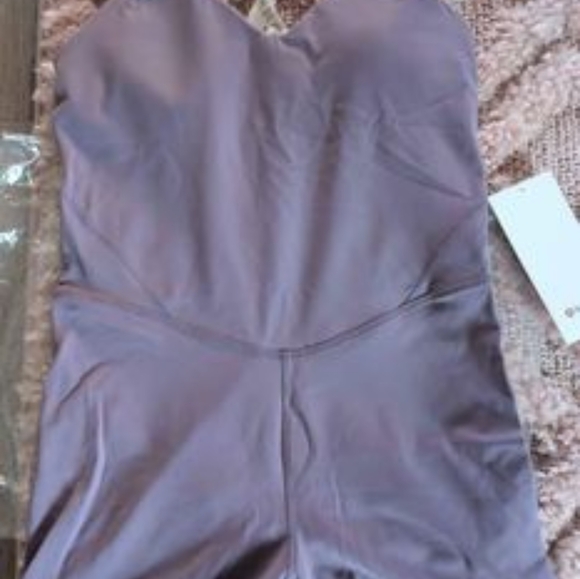 BNWT - Rare Limited 4" inseam Lululemon Align Bodysuit in Rare Purple Ash Color - Picture 5 of 7